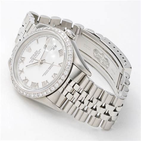 rolex datejust 36mm white gold and diamonds price|rolex 126234.